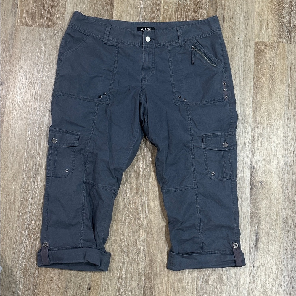 Apt. 9 Charcoal Cargo Capris